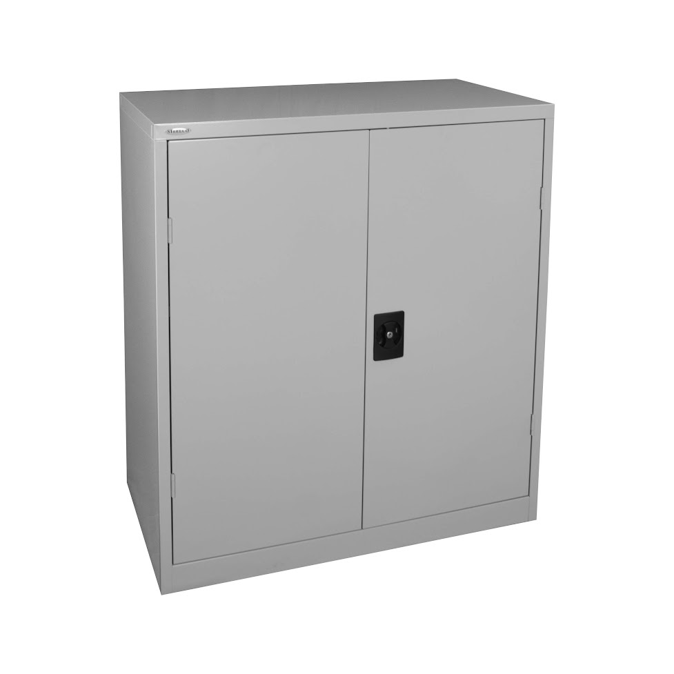 Silver Grey Stationary Cabinet