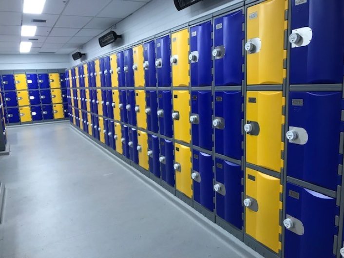 Heavy Duty Lockers Plastic Lockers with Combination Locking